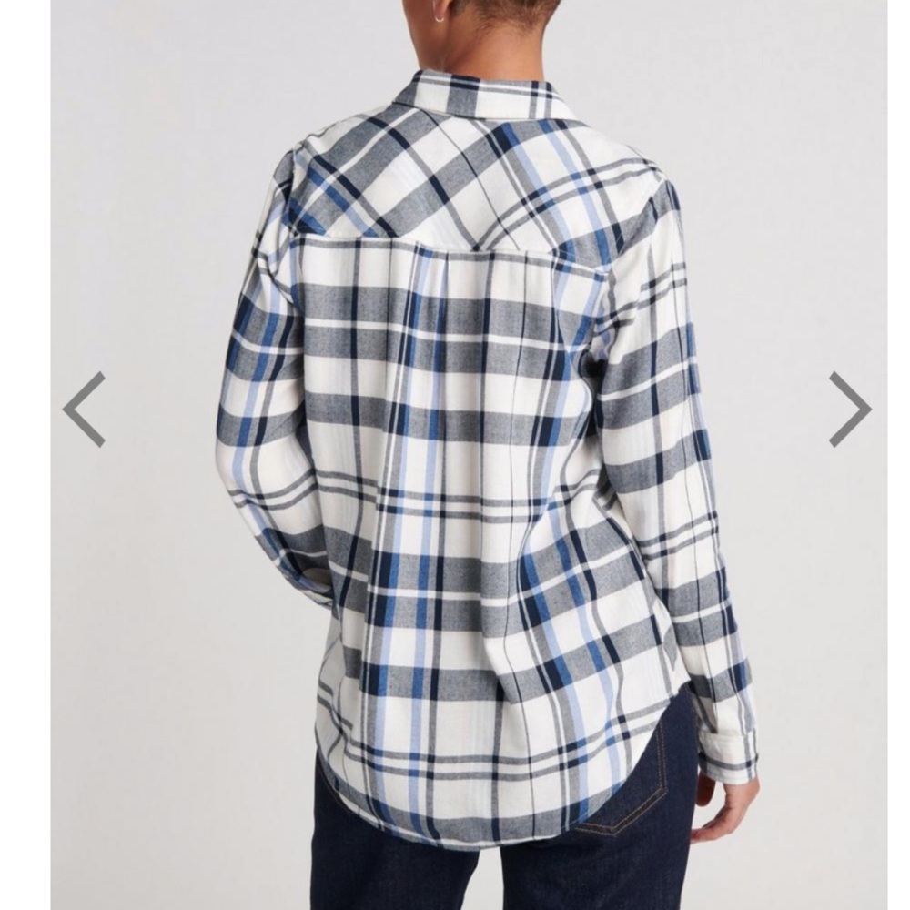 Lucky Brand // NWT soft boyfriend plaid - Picture 3 of 8